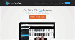 Desktop Screenshot of improvpianotips.com