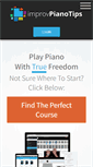 Mobile Screenshot of improvpianotips.com